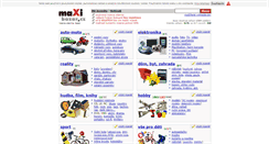 Desktop Screenshot of inzerce.maxibazar.cz