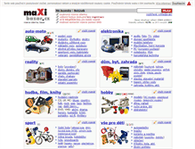 Tablet Screenshot of inzerce.maxibazar.cz